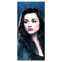 teen wolf acted by crystal reed bamboo microfiber bath towelshigh quality beach bathroom towel for adults_size35cmx70cm