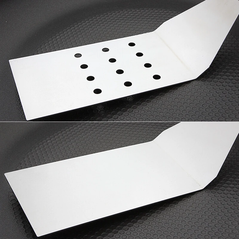 1 Piece Stainless Steel Steak Fried Shovel Spatula Pizza Grasping Cutters Spade Pastry BBQ Tools Wooden Handle Kitchen Utensils | Дом и сад