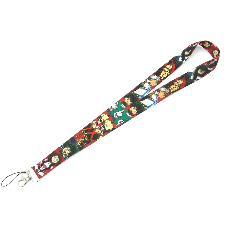 Аниме My Hero Academia брелок шнур ID держатель значка аксессуары для косплея все Might Bakugou