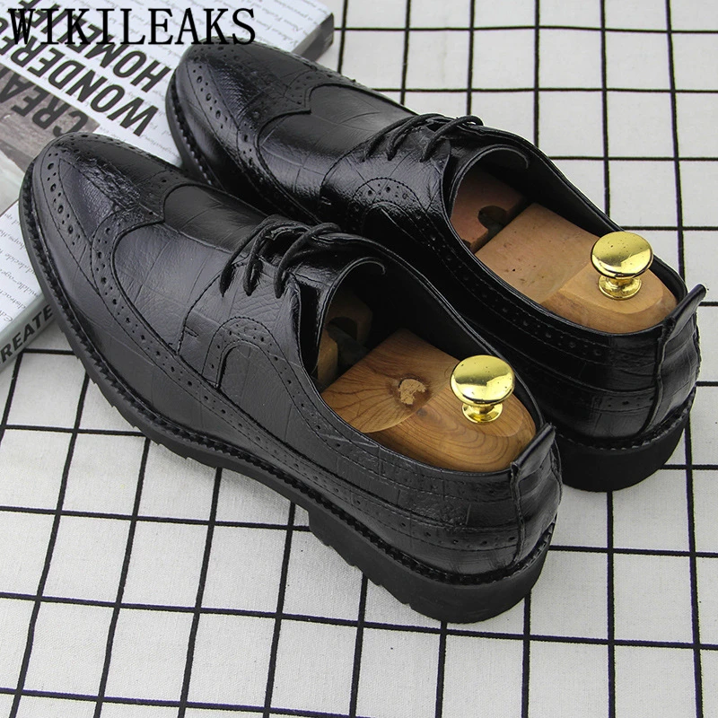 

Brogues Oxford Shoes For Men Formal Shoes For Men Italian Men Corporate Shoes Sapato Social Masculino Scarpe Uomo Sepatu Pria