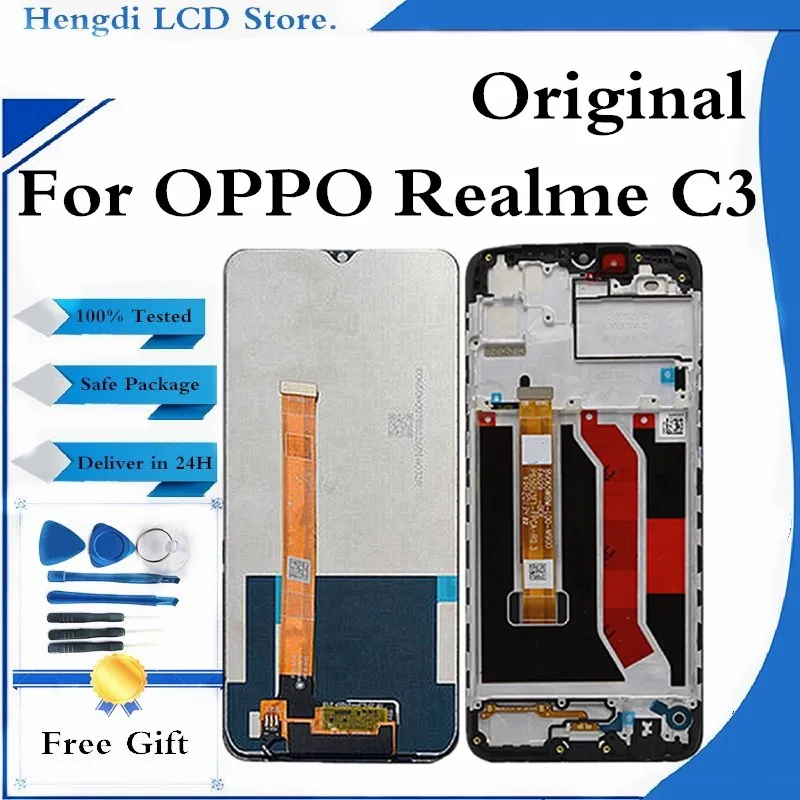 

Оригинальный запасной ЖК-дисплей для OPPO Realme C3 RMX2027