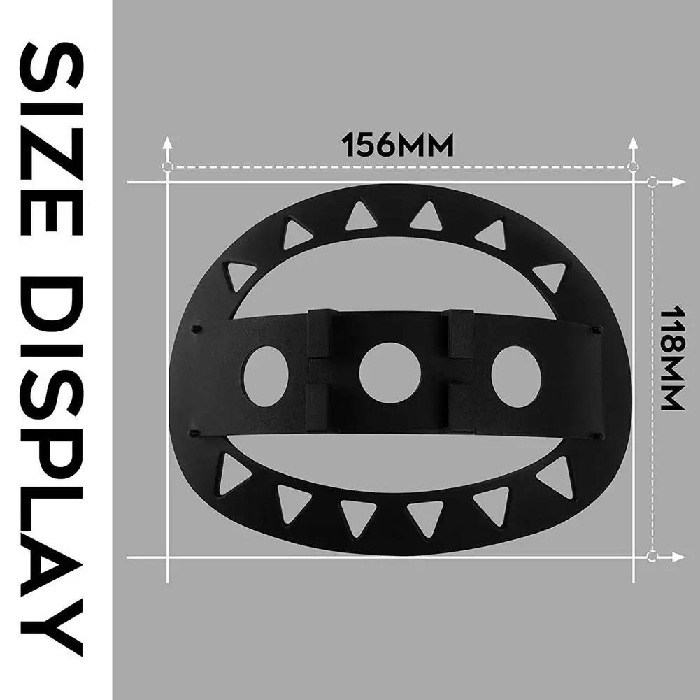 

For Oculus Quest 2 Professional Pressure-relieving Strap Fixing Frame Headband Cushion Removable VR Headsets Pad VR Accessories