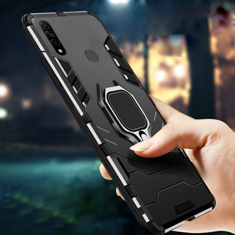 Чехол для OPPO A31 чехол Силиконовый ТПУ и Жесткий ПК роскошный бронированный