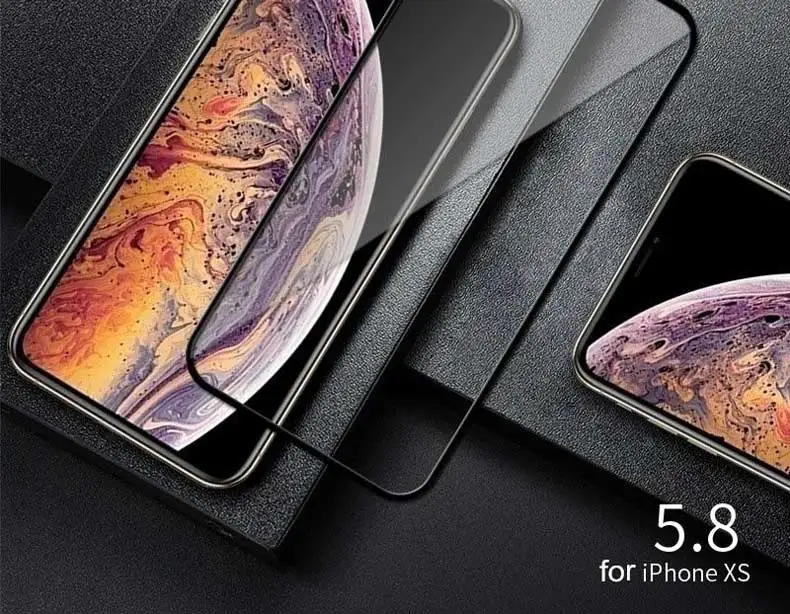 100D Защитное стекло для iPhone X XR 11 Pro Xs Max XS защита экрана полное покрытие для iPhone 7 6S 6 8 Plus Закаленное стекло пленка