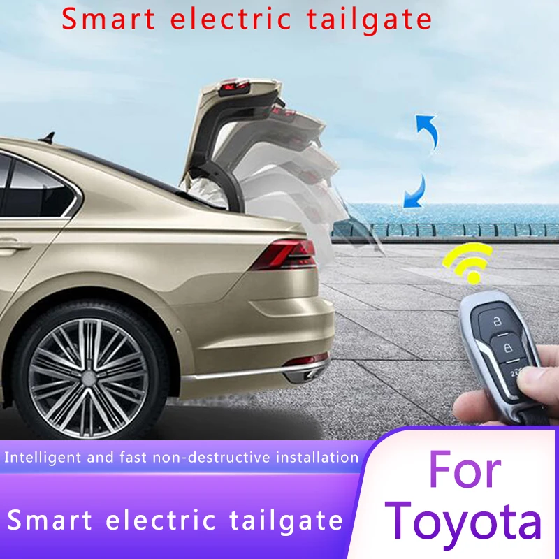 

Car Accessorie Intelligent Electric Tailgate Modified Car Trunk Support Rod Tail Door Switch For Toyota Camry 2018-2019