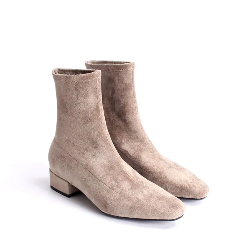 INS/Лидер продаж женские ботильоны 22 5 26 см длина внутренние кожи Китай (материк)