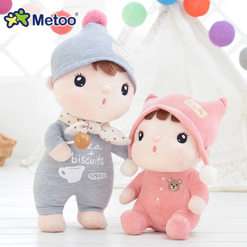 Metoo Pretty Girls плюшевые игрушки из мультфильмов Sweet Jelly Doll украшение для кровати