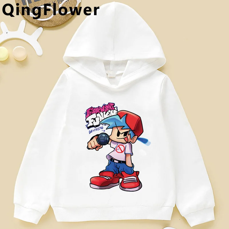 

Friday Night Funkin teenage teens boys sweatshirt hoodie aesthetic anime kawaii designer roupa infantil hoodie big bother