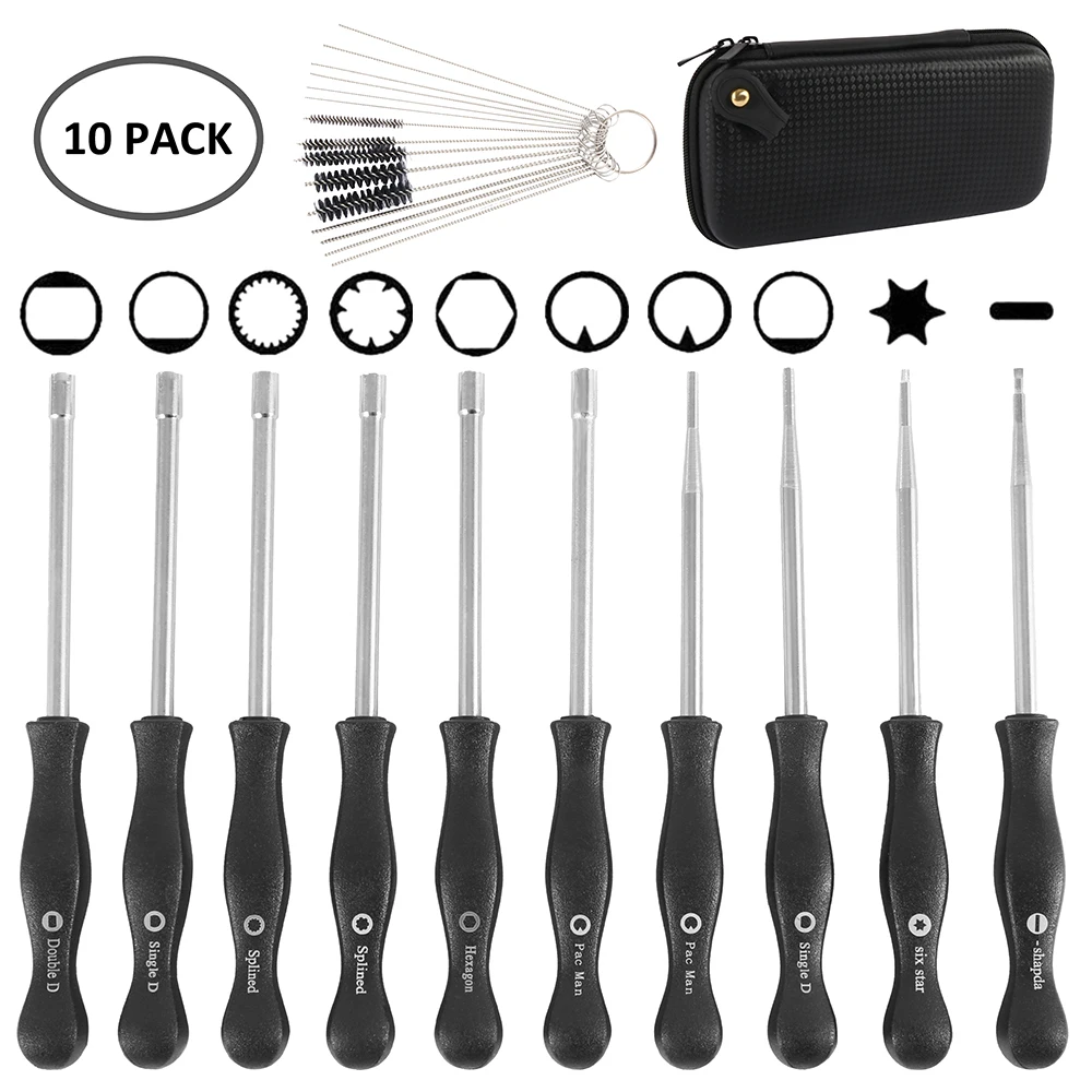 10 шт ответрка инструмент для настройки карбюратора один мост с двойным D