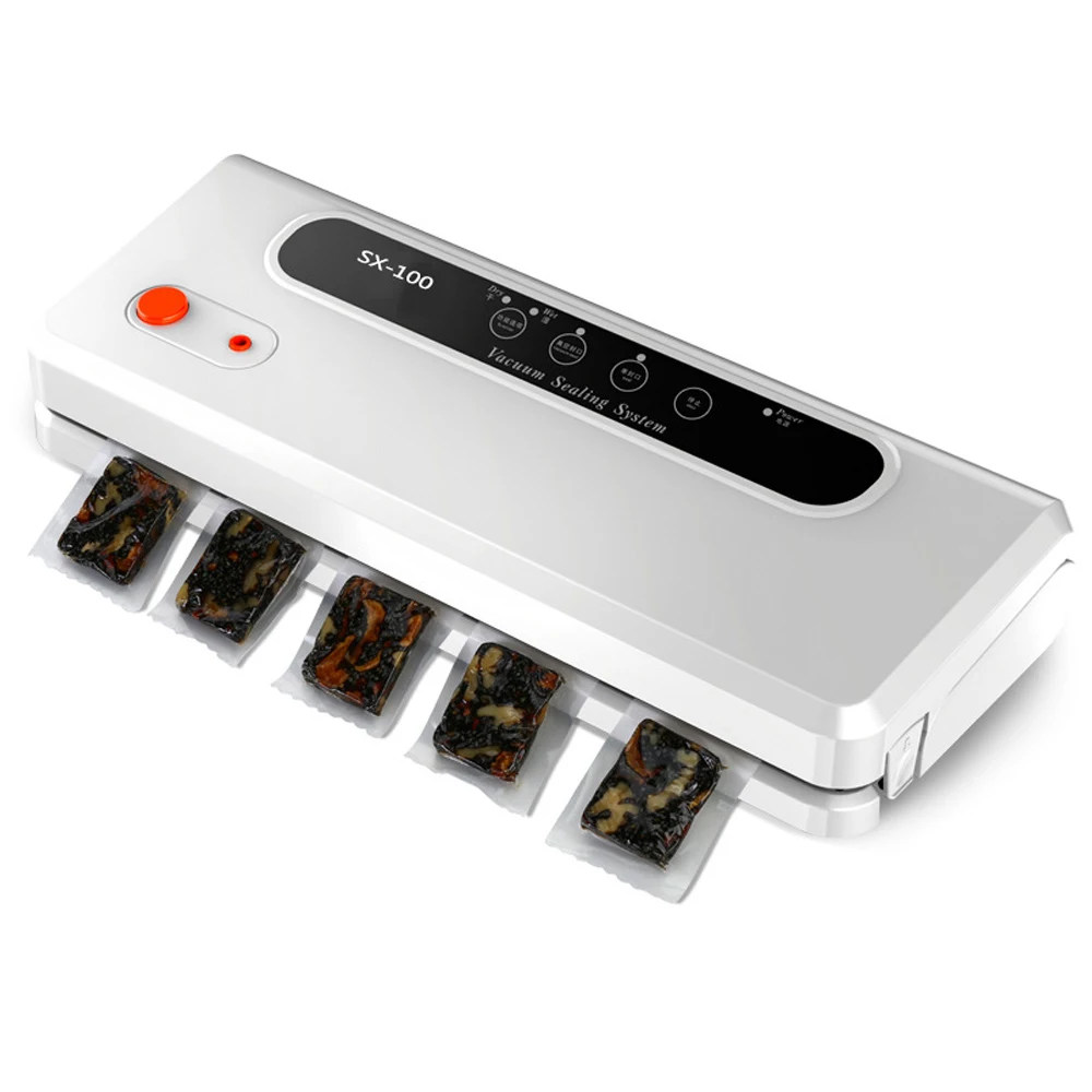 Электрическая вакуумная упаковочная машина для сухой и влажной кухни двойного