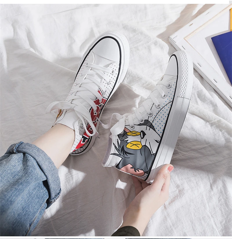 Высококачественная классическая женская парусиновая обувь zapatos mujer Новинка 2019