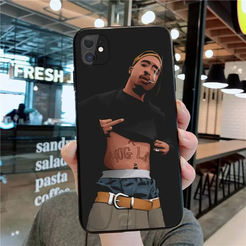 Мягкий чехол CUTEWANAN для iPhone 11 pro XS MAX 8 7 6 6S Plus X 5S SE 2020 XR с изображением музыканта в