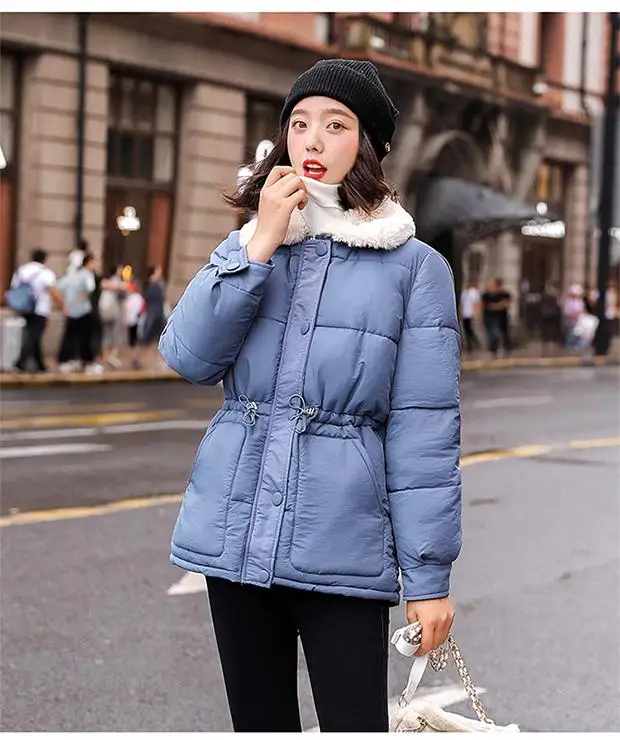 Осенне зимние женские хлопковые парки куртки пальто куртка с длинным рукавом