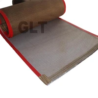 te flon uv machine breathable mesh conveyor belt high temperature resistant conveyor belt