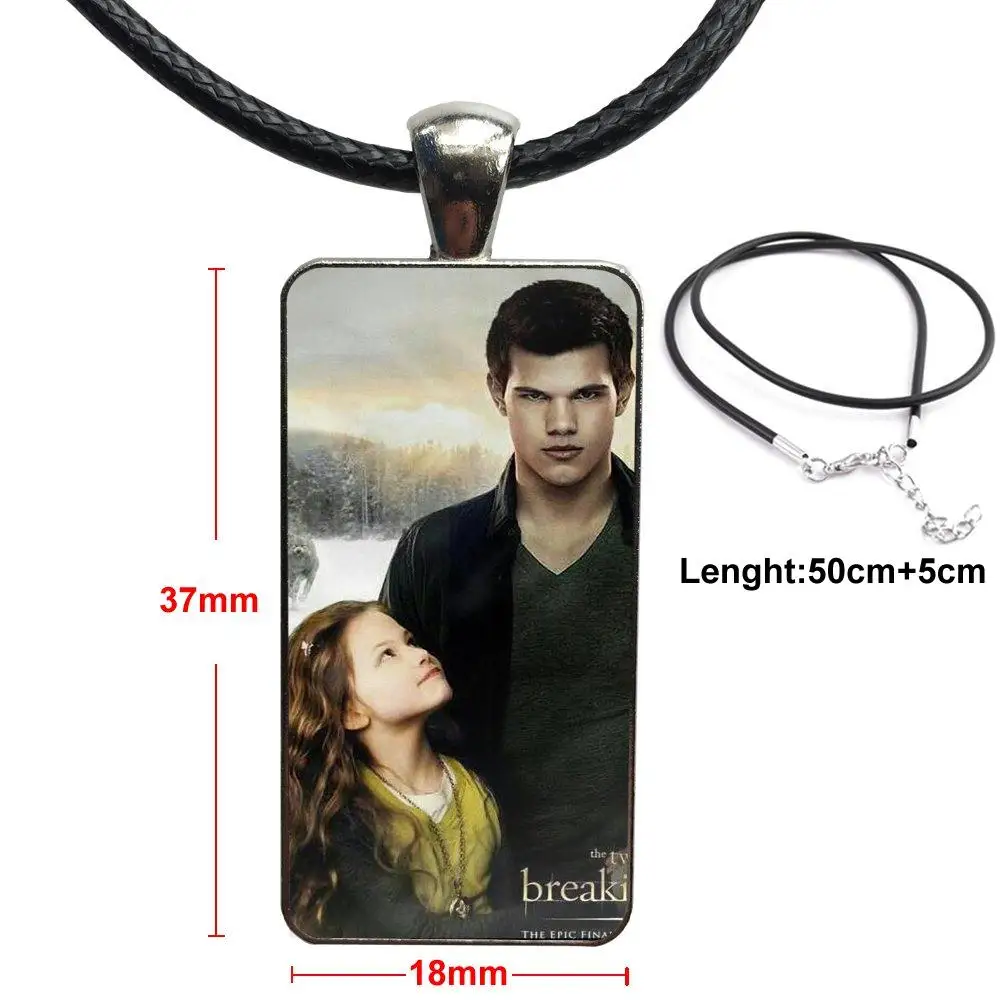 Женское вечернее ожерелье Bella In The Twilight Saga длинная цепочка прямоугольное