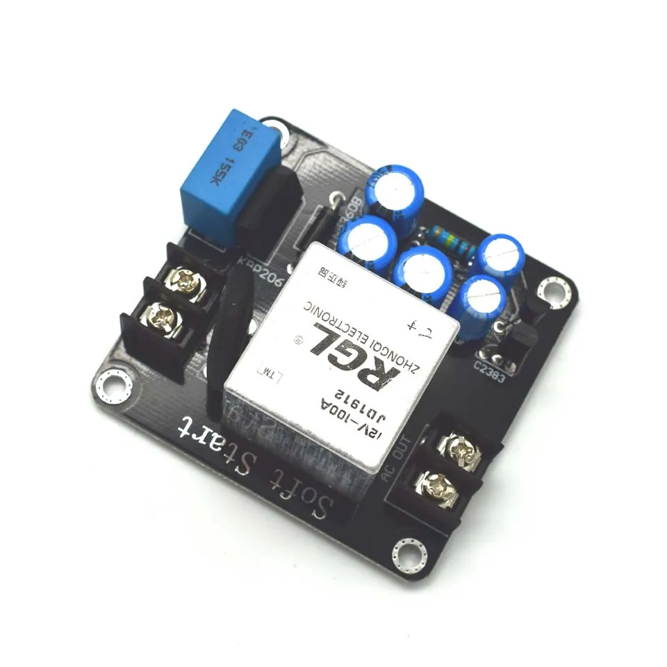 Lusya высокомощная Мягкая пусковая плата 100A реле высокого тока для аудио усилителя