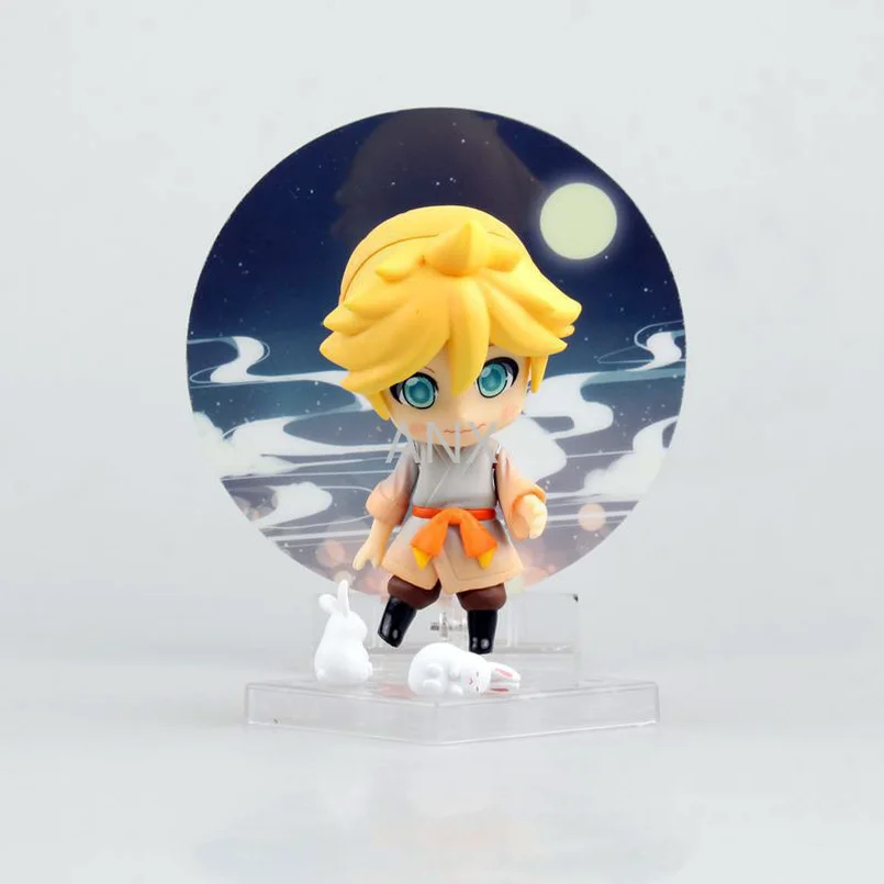 

10CM Kagamine Rin/Len Figure PVC Collection Peripherals Virtual Rin Len singer Figure Doll Model Toy for children gifts