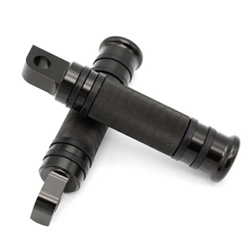 Мотоциклетные черные колышки для ног 1 пара передняя и задняя педаль Harley Touring