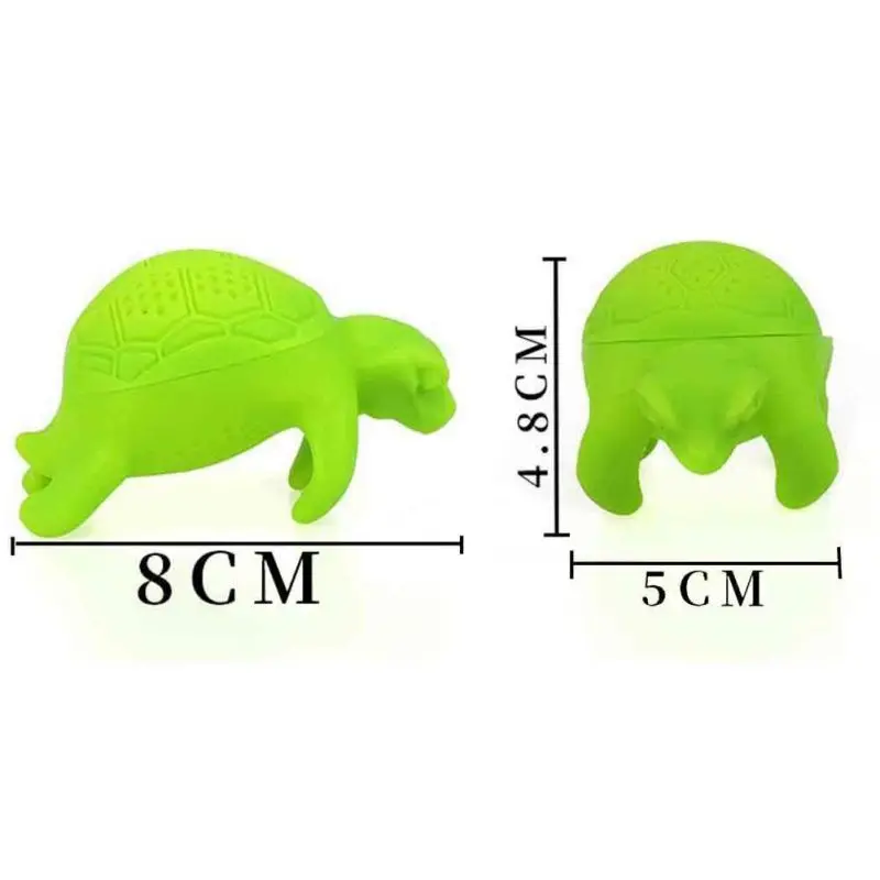 Новинка креативная силиконовая чайница в виде черепахи прямые поставки с завода