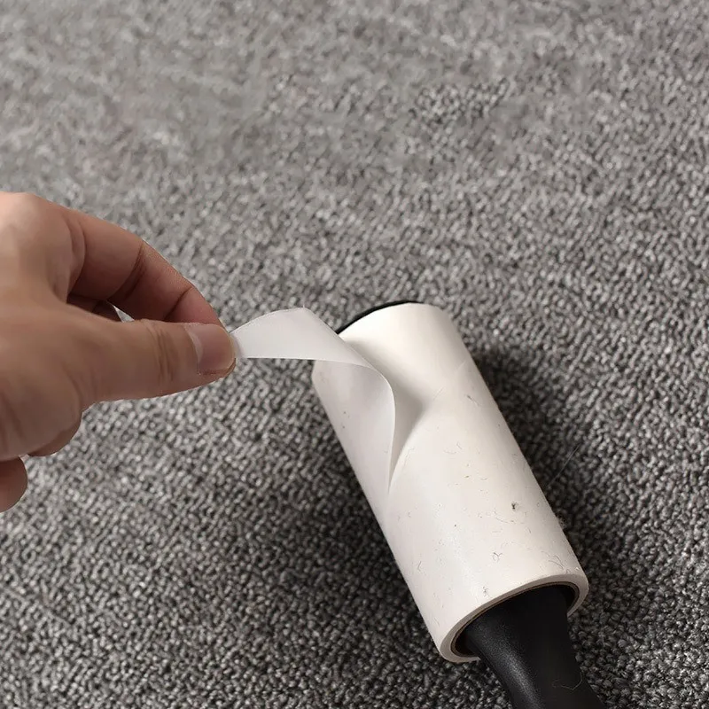 60 листов ручная щетка для удаления пыли одежда липкий ворс ролик собак ткань пух