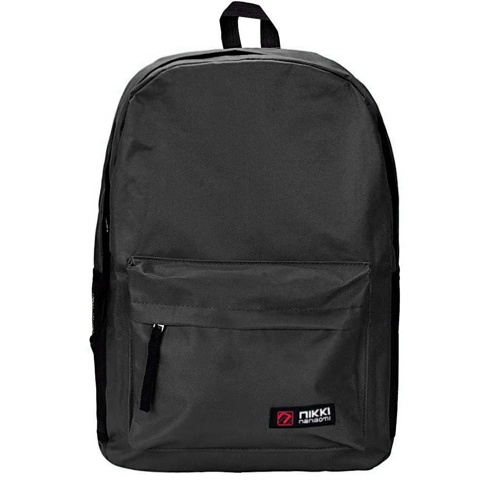 Женский рюкзак из ткани Оксфорд черный школьный для молодых девушек школьная