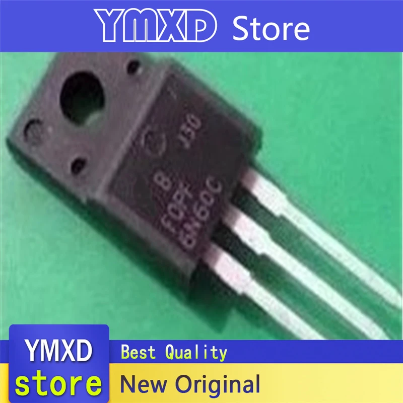 10pcs/lot New Original FQPF6N60C 6N60 A 600V TO220F field-effect Tube Triode In Stock