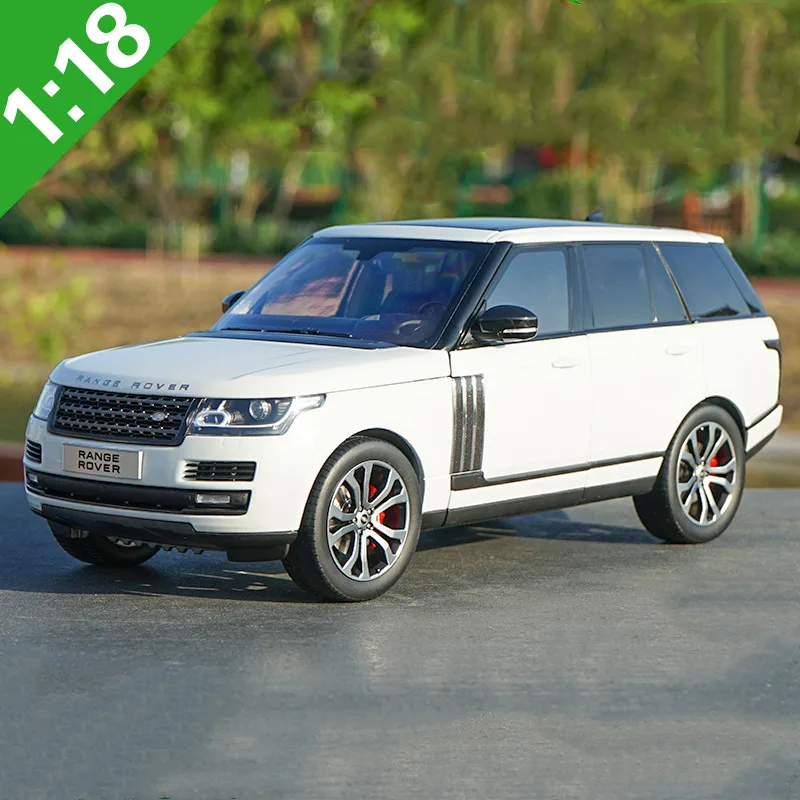 Белый Изысканный 1:18 lcd SUV модель сплава, имитация вне-модель дорожного транспортного средства, Высококачественная коллекция и подарки - Цвет: Белый