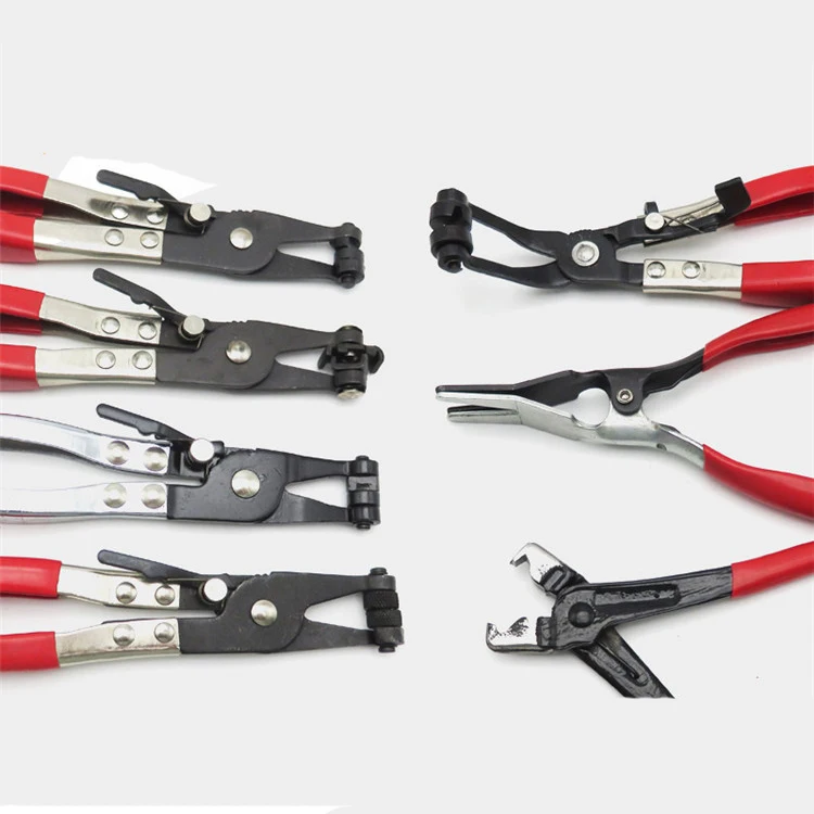 9 шт. автомобильный Тип изгиба трубные зажимы плоскогубцы шланг для автомобиля