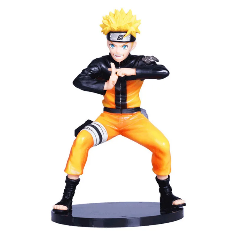 

Аниме персонаж формы битвы Саске Гара завитка Мару Какаси аниме модель игрушки ПВХ 18 см ниндзютсу отачи