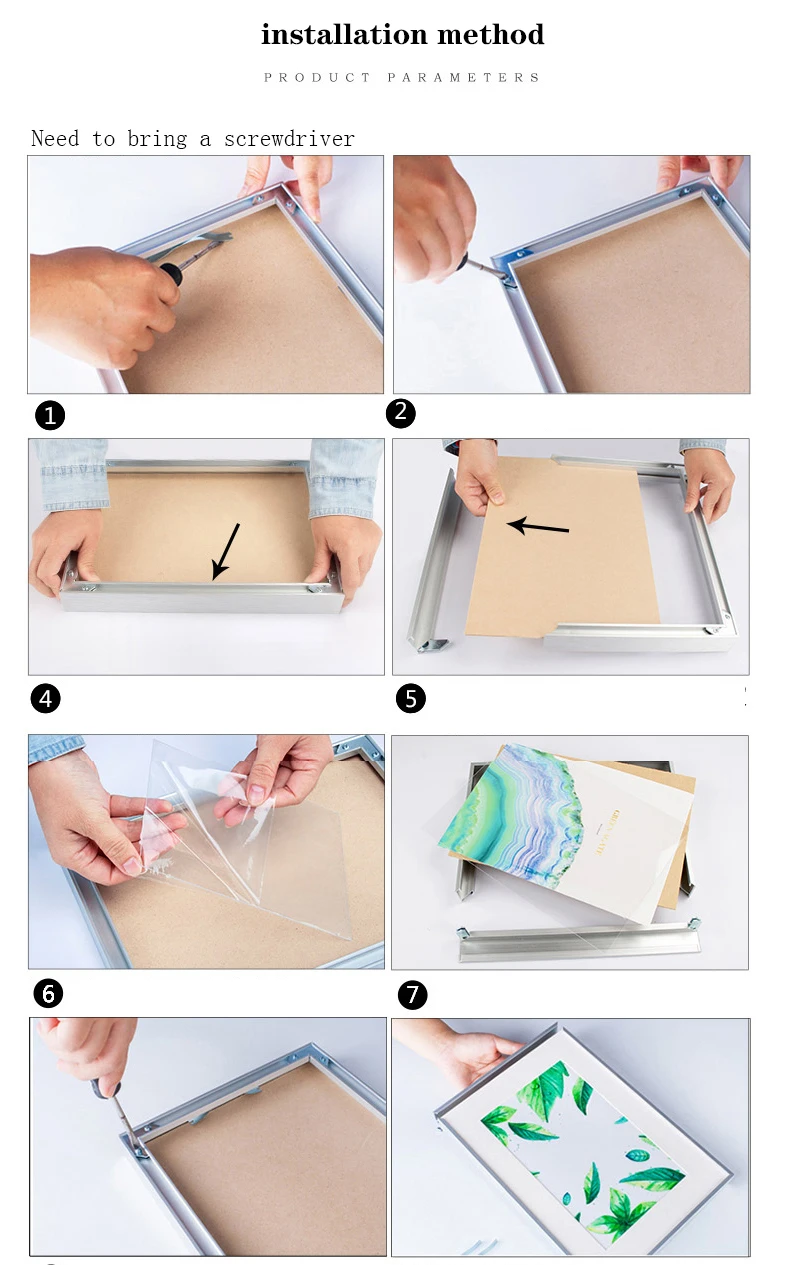 

Aluminum Frame 30x40cm A3 A4 Posters Wall Art 20inch 40.5x50.8cm 24inch For Living Room Home Decor 16 inch quadros decorativos