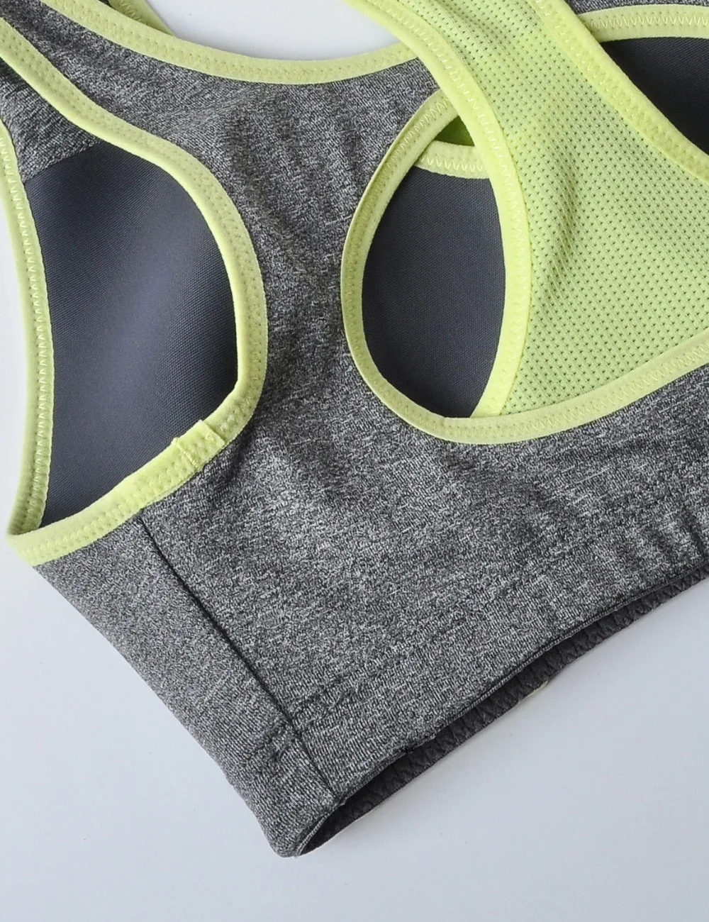 Женский спортивный бюстгальтер на молнии без косточек нижнее белье со средней