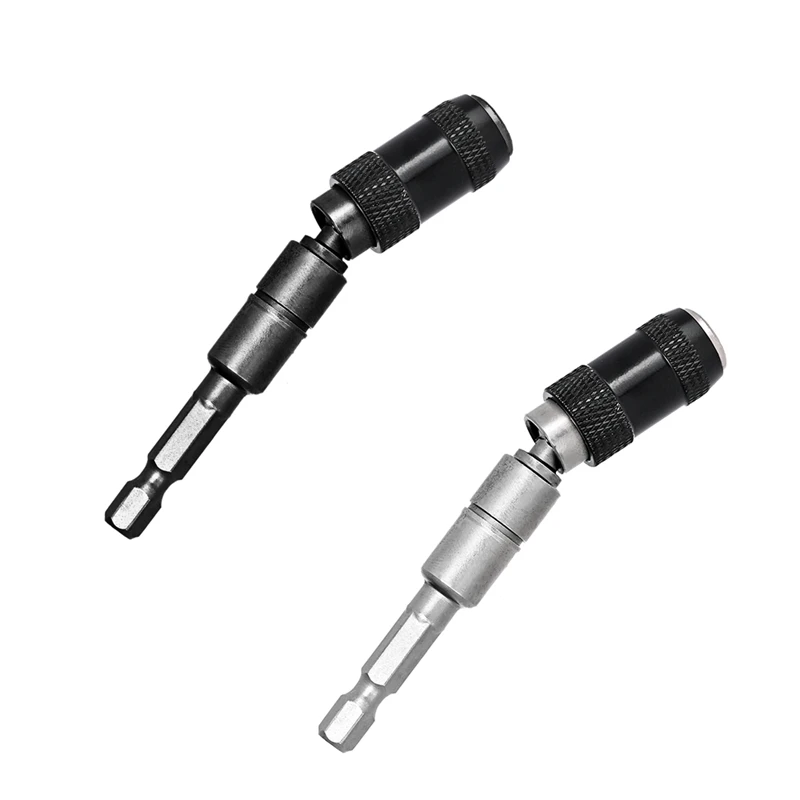 

2 шт., магнитные наконечники для дрели, черный и серебристый