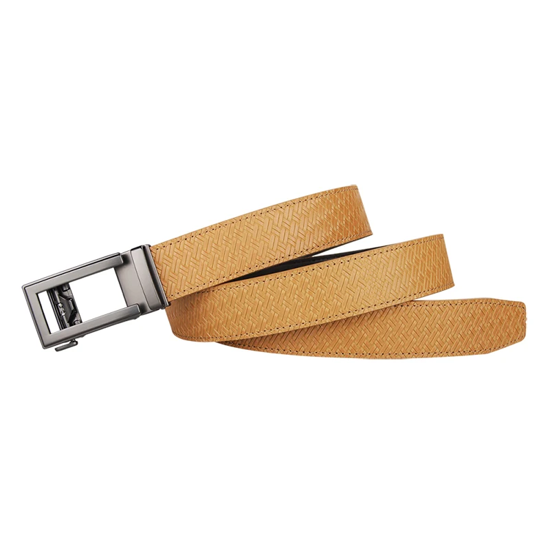 

Belt Male Leather Strap Belts For Men Automatic Male Belts Men Black Belt Special pattern straw mat