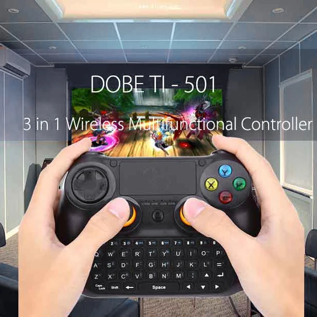 Геймпад клавиатура 3 в 1 2 4 ГГц многофункциональный контроллер Беспроводной Presspad