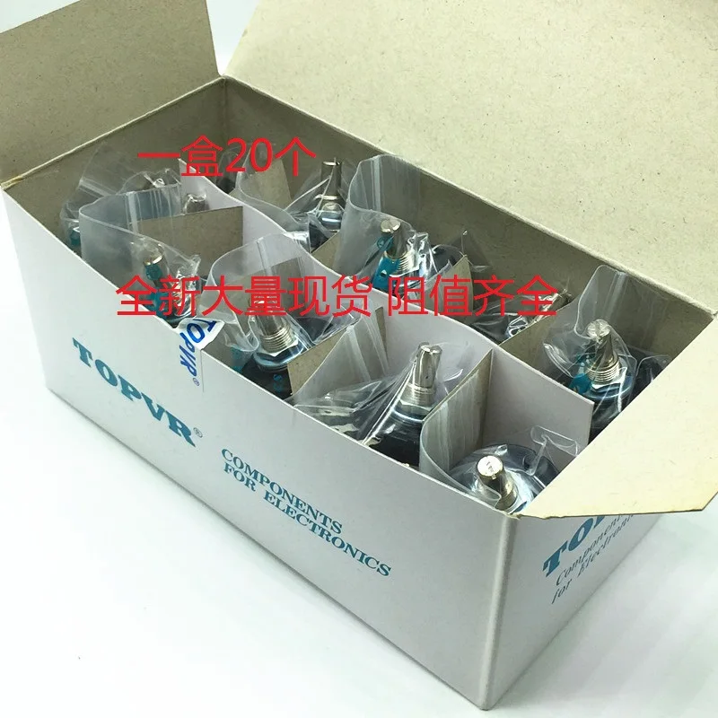 Новый Переключатель потенциометра углеродной пленки RV30YN20SB102 B202 B502 B103 B203 B503 B104 B504