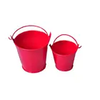 1 шт. простой маленький железный цилиндр, жестяная мини-ванночка, декоративные бочки, антидеформирующие яркие цвета, прочные, не выцветают, без краски, серебристый