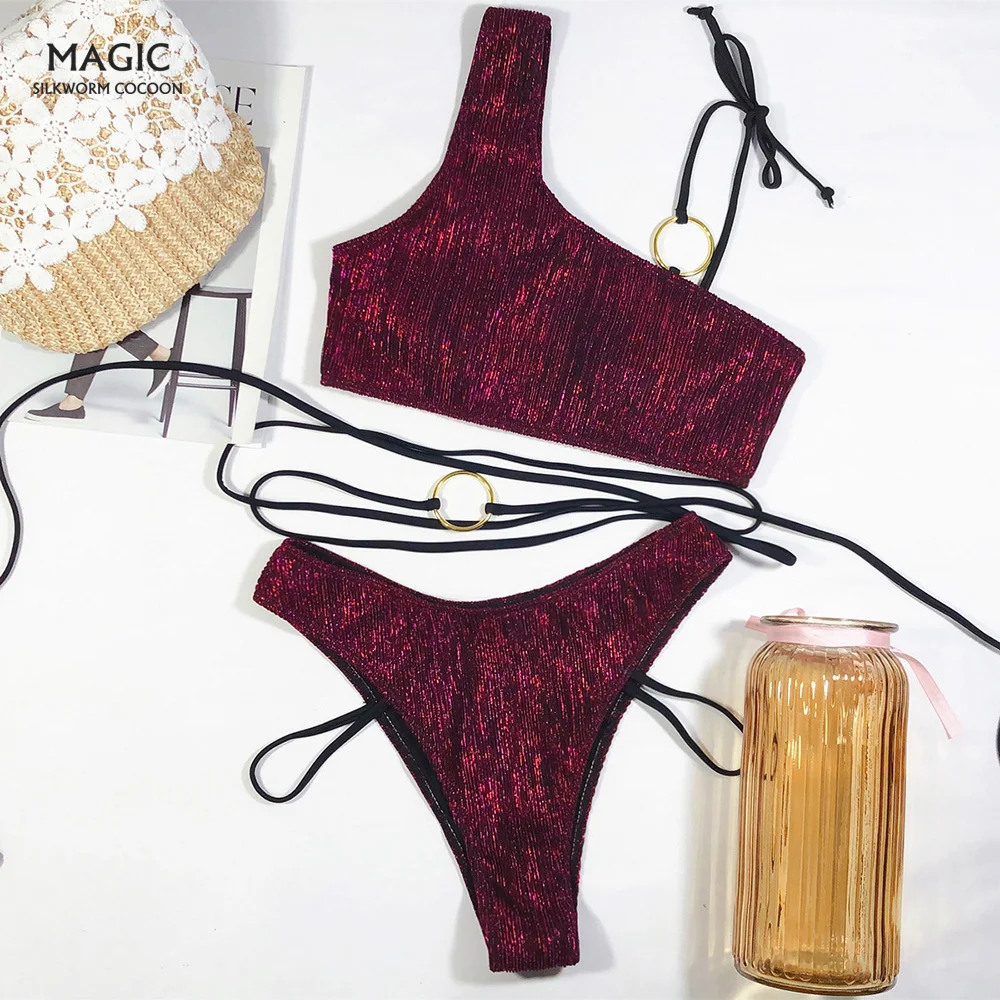 Комплект бикини сексуальный женский новый модный бандажный раздельный