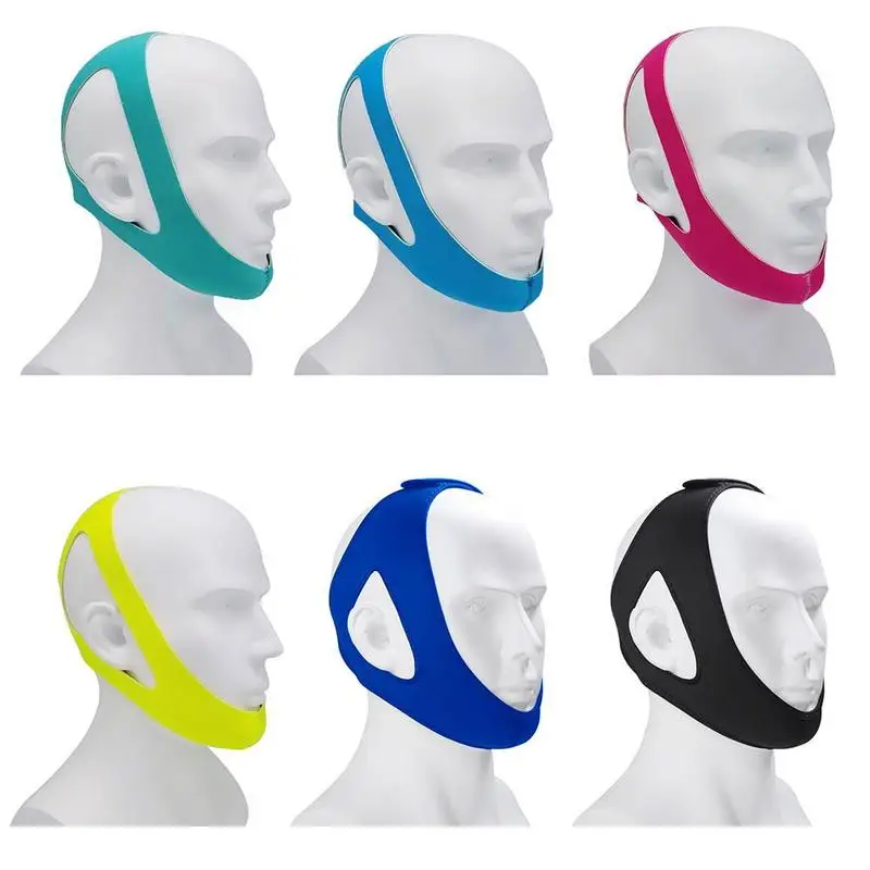 Анти храп пояс Храп Пробка треугольная повязка на подбородок ремень для рта