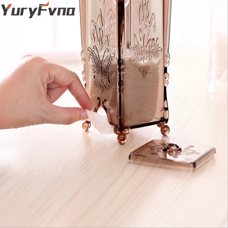 YuryFvna хлопковый блокнот-органайзер, коробка для хранения, держатель, органайзер для макияжа, прозрачный ватный диск, косметический диспенсер, контейнер, держатель, чехол