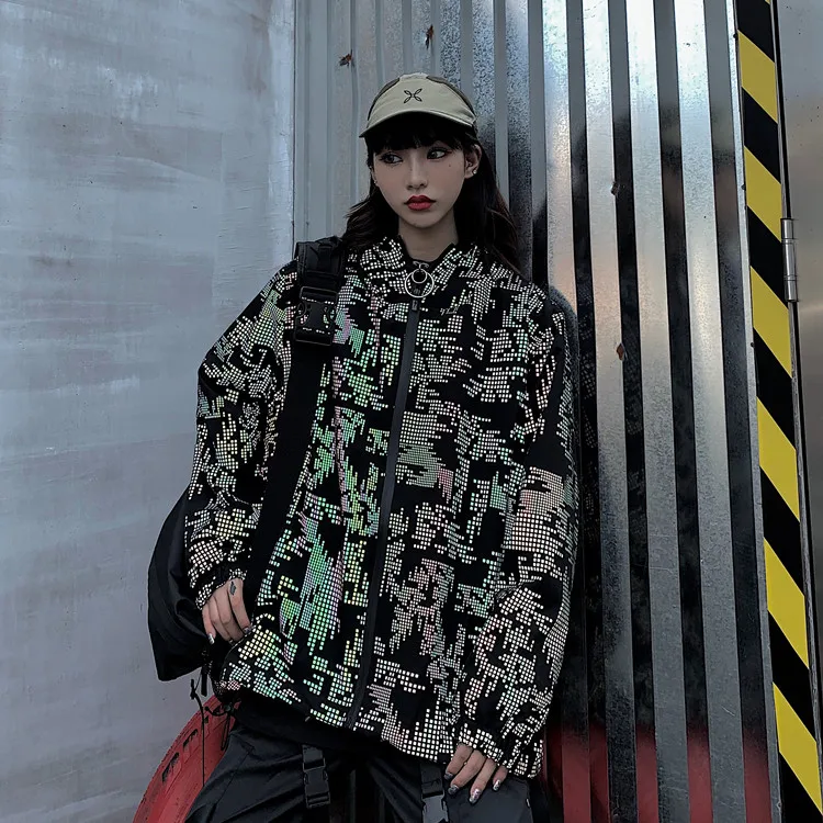 2020 новая верхняя одежда для мужчин с капюшоном светоотражающие светящиеся