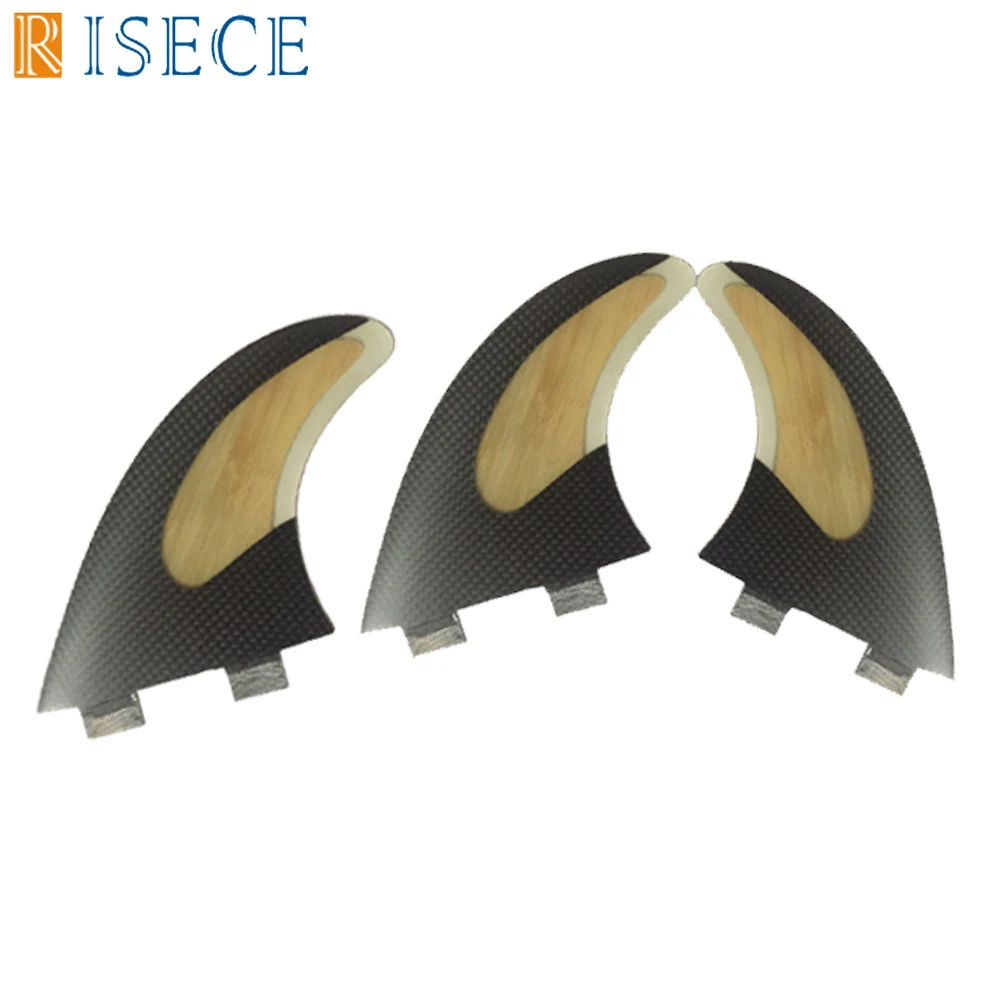 Две платы/будущая Базовая бамбуковая доски для серфинга плавники (доска