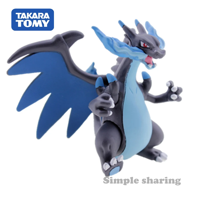 Takara tomy tomica moncolle ex esp 08, фигурки Покемон, Детские литые игрушки, детские куклы из смолы, забавная Волшебная детская безделушка mega charizard