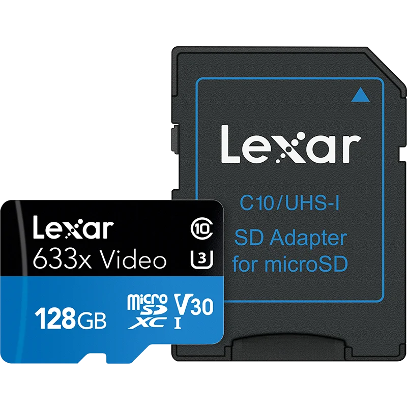 Lexar карта памяти SD 633x95M UHS-I Flash micro sd 512gb 1 ТБ microsd для дрона Gopro Sport camera SDXC Store card 32gb 64gb 128GB