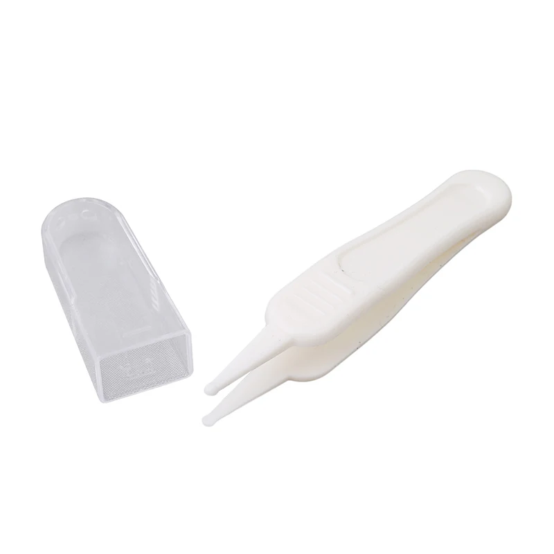 Пинцет для безопасности ребенка пластиковый пинцет ухо нос чистые уши грязный