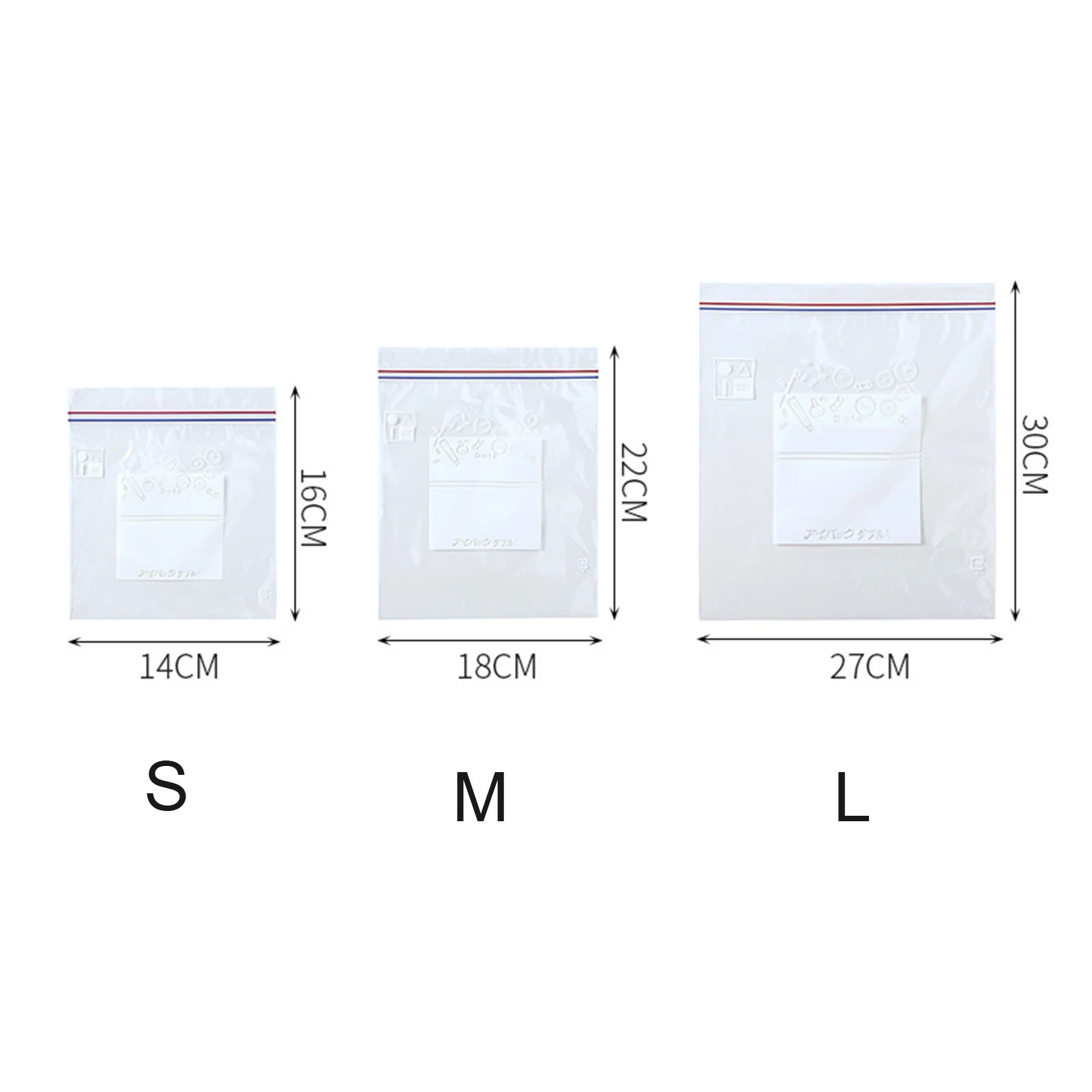 

20/15/10Pcs Reusable Fresh Package Vacuum Sealed Food Bag Kitchen Accessories