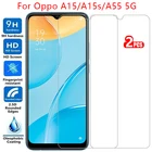 Защитное закаленное стекло для oppo a15 a15s a55 5g, защита для экрана на 15 s 15 s 55 15a 55a, пленка oppoa15 oppoa55 oppoa15s opo