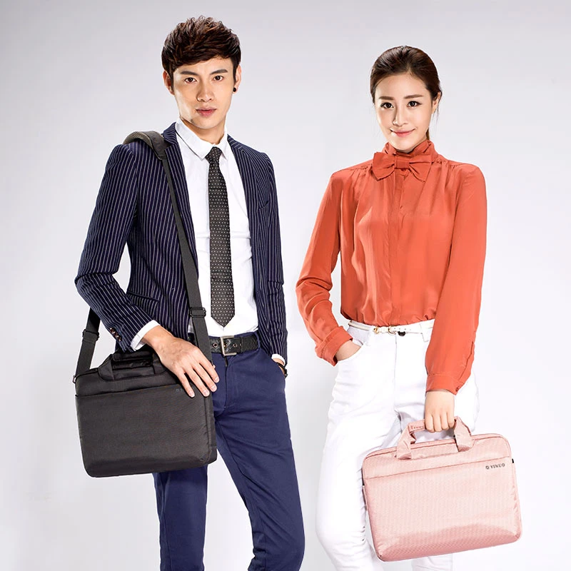 

YINUO Laptop Briefcase Handbag Compatible with 11-17 Inch MacBook Air, MacBook Pro, Notebook Computer, Notebook Sleeve Bag