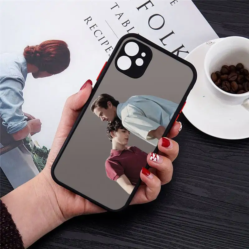 

call me by your name Phone Case matte transparent For iphone 7 8 11 12 plus mini x xs xr pro max cover