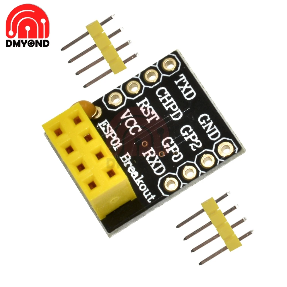 

DS1307 макетная плата адаптер ESP8266 ESP-01 ESP-01S WIFI трансивер сетевой модуль филиал линия прорыв для URAT адаптер 3,3 V VCC