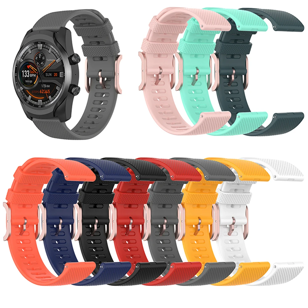 22MM Watch Strap Wrist Band for Ticwatch Pro/Ticwatch Pro2020/Ticwatch GTX Smart Watch